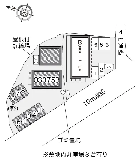 ★手数料０円★明石市松江　月極駐車場（LP）